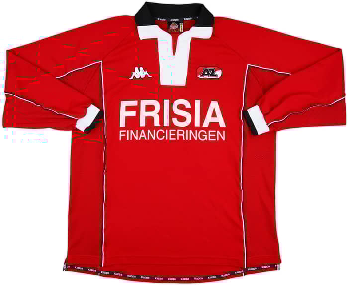 1998-99 AZ Alkmaar Match Issue Home L/S Shirt #5
