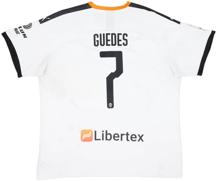 2019-20 Valencia Home Shirt Guedes #7 - 5/10 - (XXL)