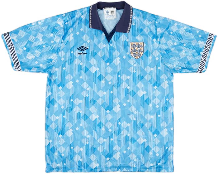 1990-92 England Third Shirt - 7/10 - (L)