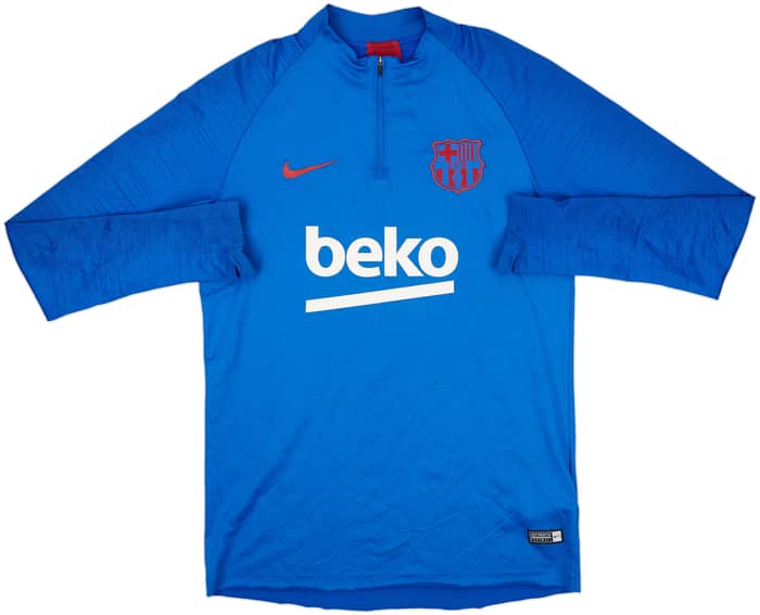 2019-20 Barcelona Nike 1/4 Zip Drill Top - 3/10 - (M)