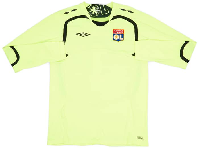 2009-10 Lyon GK Shirt Lloris #1 - 8/10 - (M)