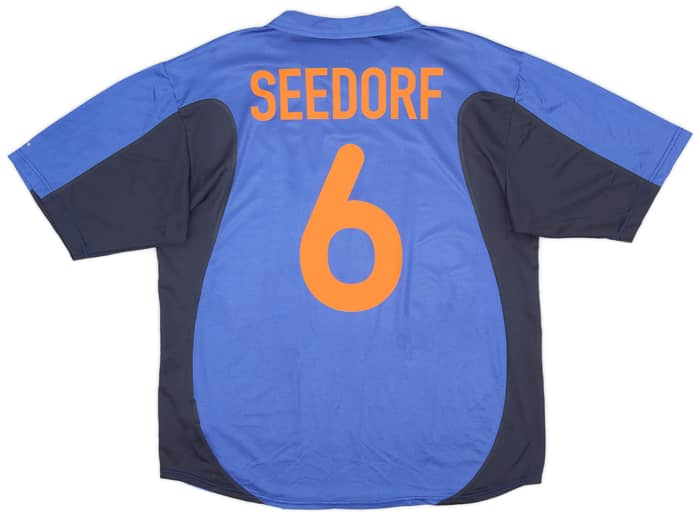 2000-02 Netherlands Away Shirt Seedorf #6 - 6/10 - (L)
