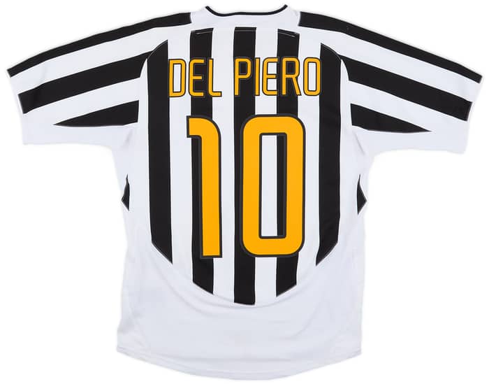 2003-04 Juventus Home Shirt Del Piero #10 - 6/10 - (S)