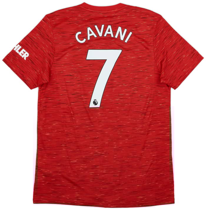 2020-21 Manchester United Home Shirt Cavani #7 - 9/10 - (L)