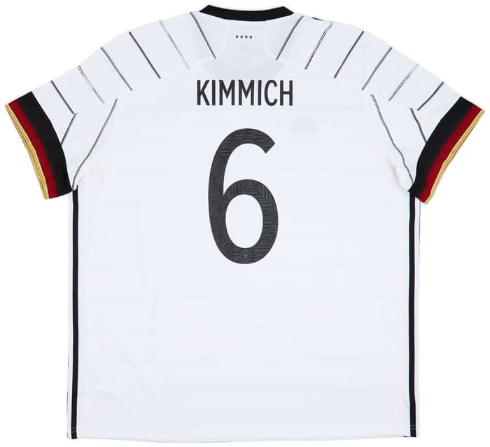 2020-21 Germany Home Shirt Kimmich #6 - 9/10 - (XXL)