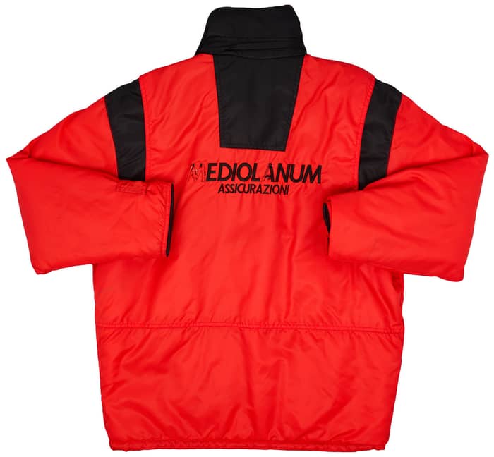 1988-90 AC Milan Kappa Padded Bench Coat - 5/10 - (S)