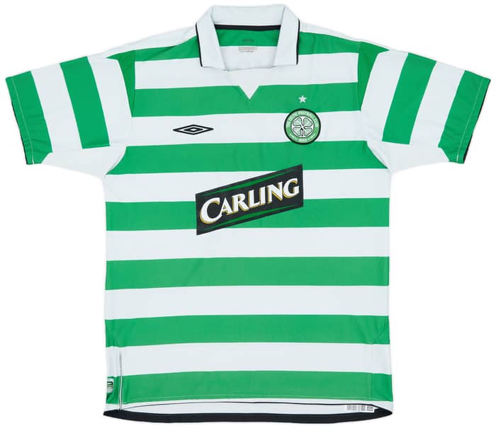 2004-05 Celtic Home Shirt Lambert #14 - 8/10 - (L)