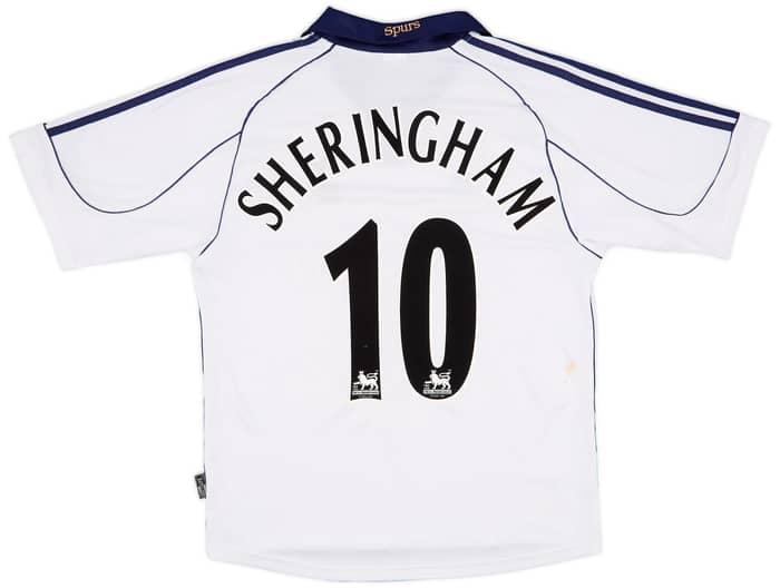 1999-01 Tottenham Home Shirt Sheringham #10 - 5/10 - (M)