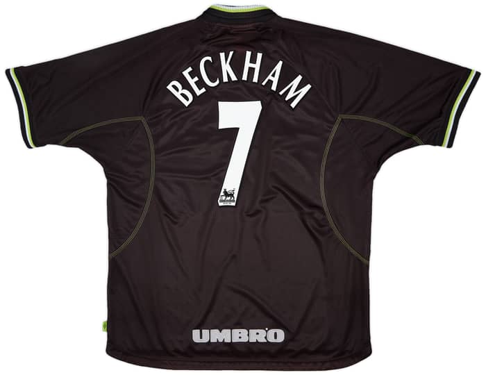 1998-99 Manchester United Third Shirt Beckham #7 - 6/10 - (XXL)