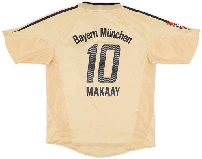 2004-05 Bayern Munich Away Shirt Makaay #10 - 8/10 - (L.Boys)