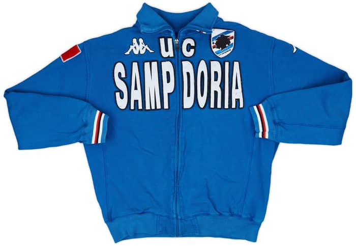 2009-10 Sampdoria Kappa Track Jacket - 7/10 - (L)