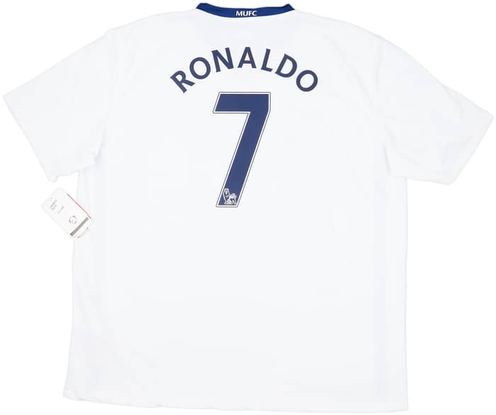 2008-10 Manchester United Away Shirt Ronaldo #7 (XXL)