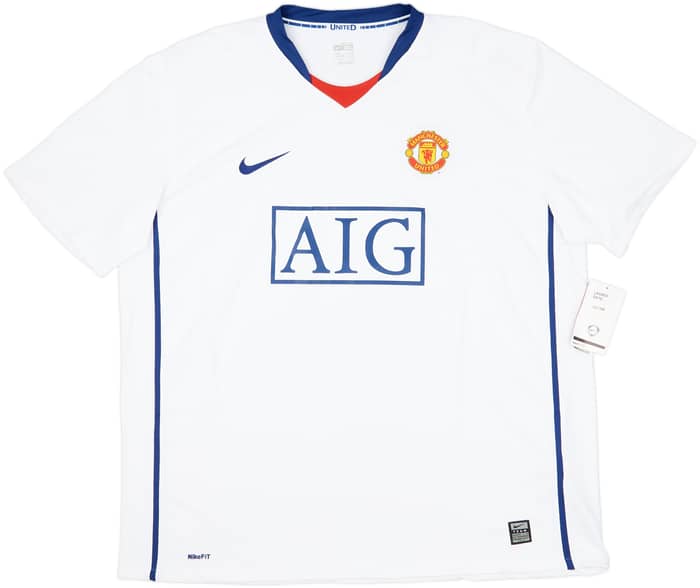 2008-10 Manchester United Away Shirt Ronaldo #7 (XXL)