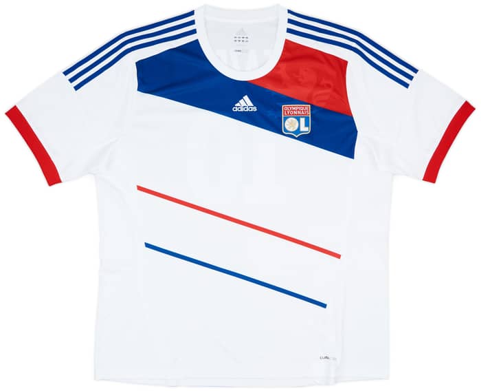 2012-13 Lyon Home Shirt Lacazette #10 - 8/10 - (XXL)