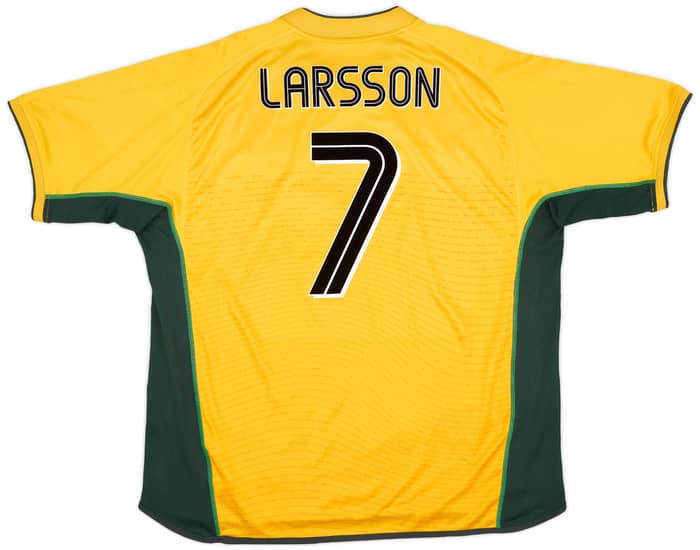 2003-04 Celtic Third Shirt Larsson #7 - 7/10 - (XXL)