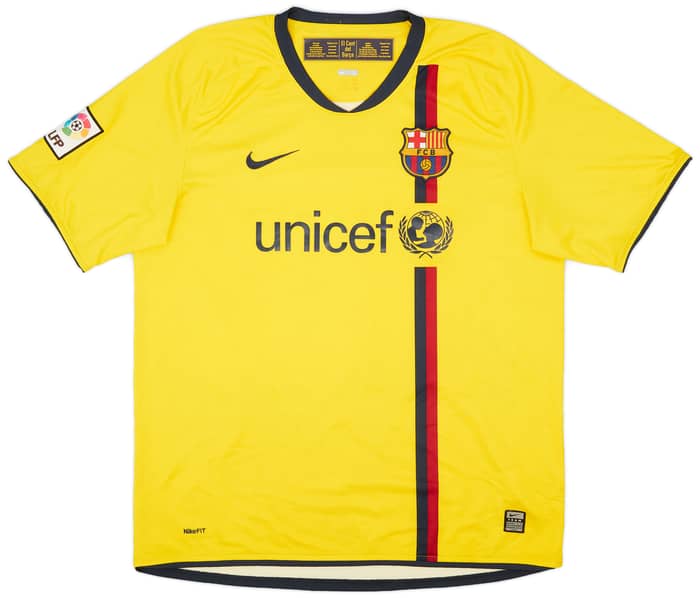 2008-10 Barcelona Away Shirt Messi #10 - 7/10 - (L)