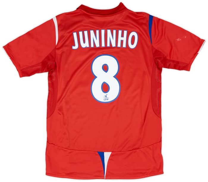 2005-06 Lyon Away Shirt Juninho #8 - 5/10 - (S)