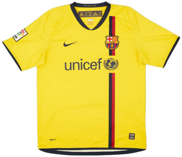 2008-10 Barcelona Away Shirt Messi #10 - 7/10 - (M)