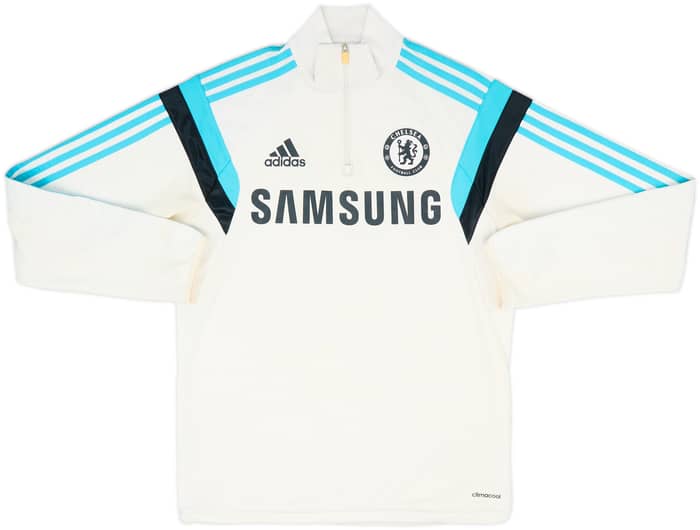 2014-15 Chelsea adidas 1/4 Zip Drill Top - 5/10 - (S)