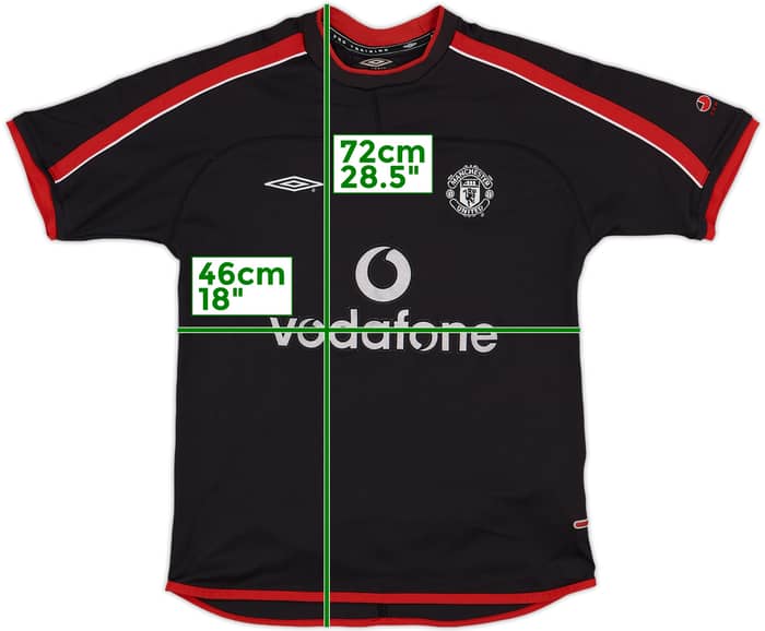 【初回限定お試し価格】 2001-02 Manchester United Umbro Training Shirt - 7/10 - (S) ウェア