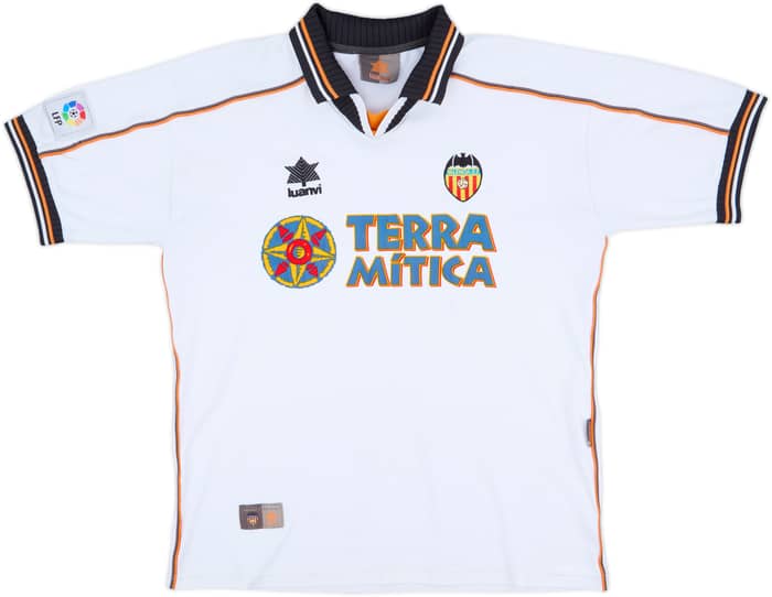 1999-00 Valencia Home Shirt - 6/10 - (L)