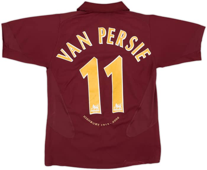 2005-06 Arsenal Home Shirt Van Persie #11 - 5/10 - (L.Boys)