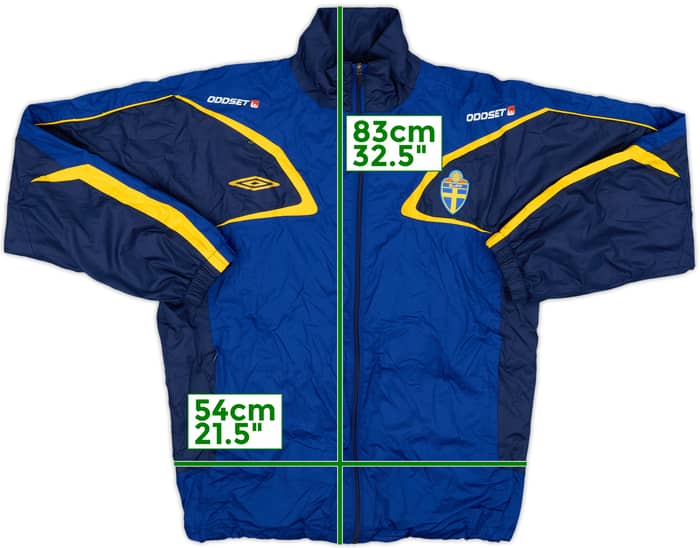 2006-07 Sweden Umbro Rain Jacket - 6/10 - (L)