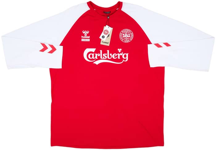2022-23 Denmark Hummel Leisure L/S Tee (3XL)