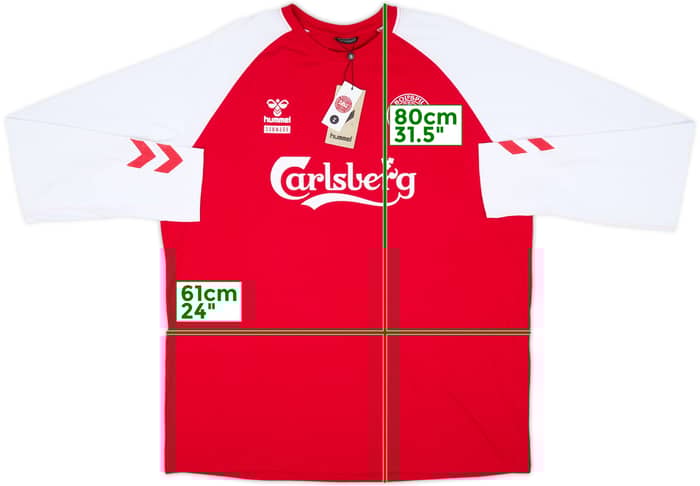 2022-23 Denmark Hummel Leisure L/S Tee (3XL)
