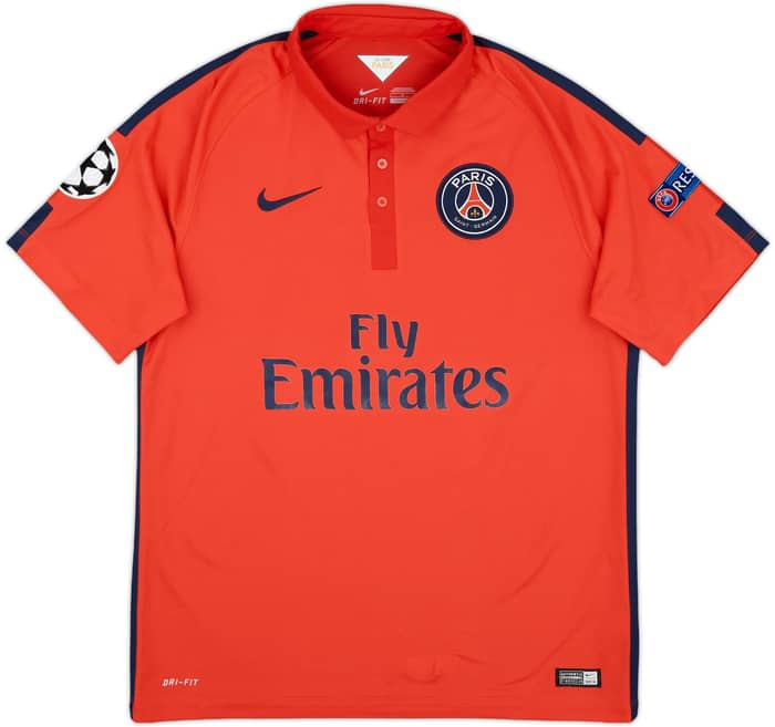 2014-15 Paris Saint-Germain Third Shirt Verratti #24 - 6/10 - (L)