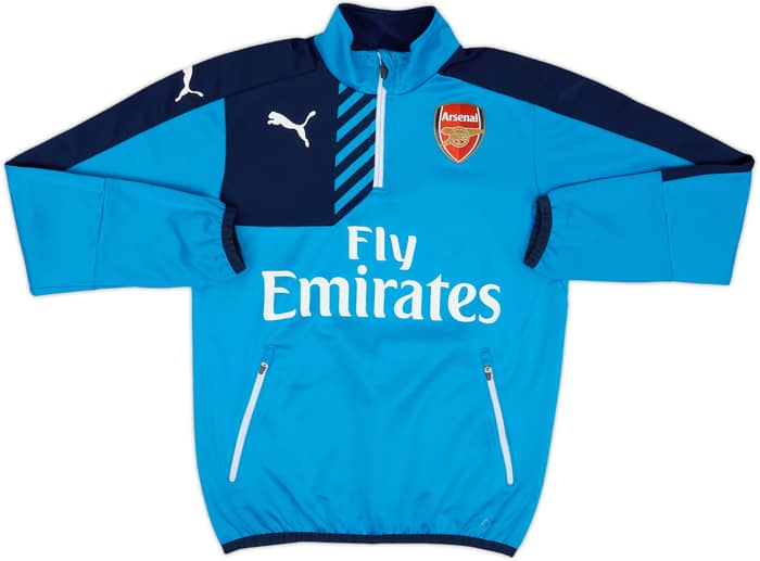 2015-16 Arsenal Puma 1/4 Zip Drill Top - 5/10 - (XL.Boys)