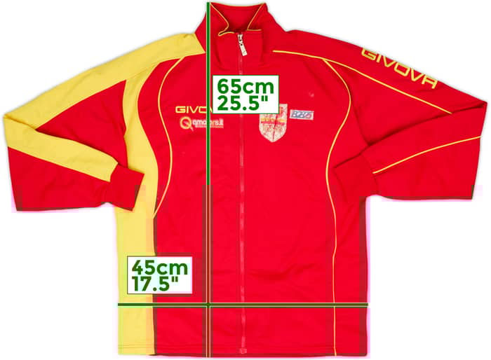 2013-14 Messina Givova Track Jacket - 4/10 - (L)