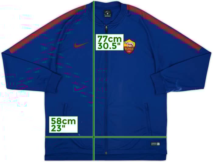 2017-18 Roma Nike Track Jacket - 4/10 - (XL)