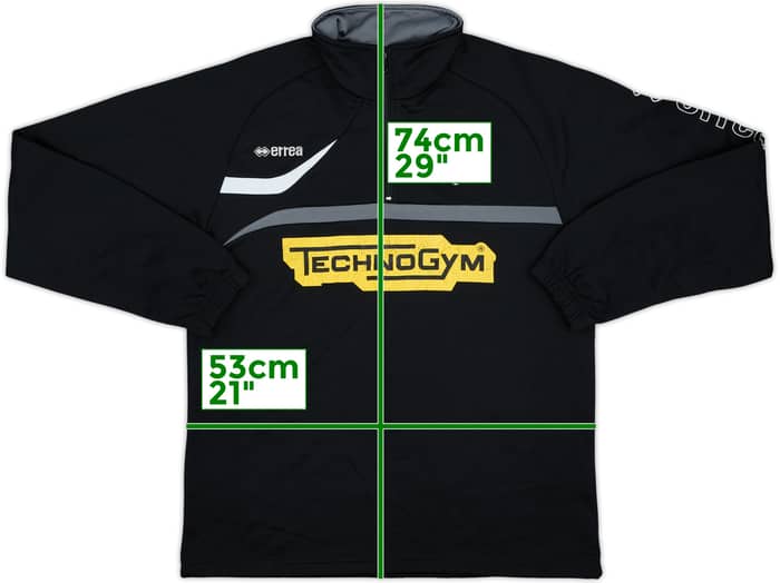 2013-14 Cesena Errea 1/4 Zip Drill Top - 6/10 - (M)