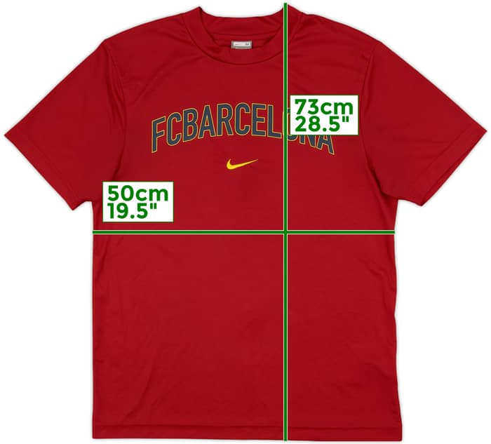 2009-10 Barcelona Nike Training Shirt - 8/10 - (M)