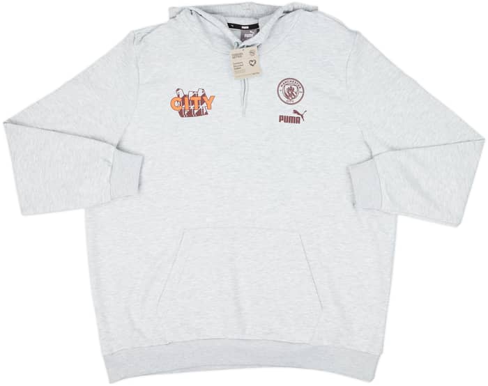 2023-24 Manchester City Puma Hooded Sweat Top (XXL)