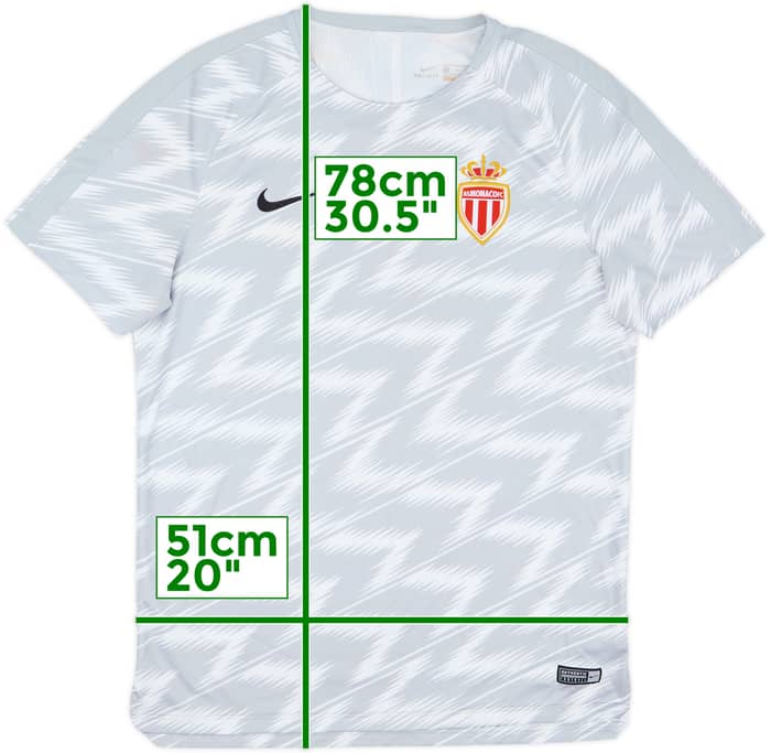 2018-19 Monaco Nike Training Shirt - 8/10 - (L)