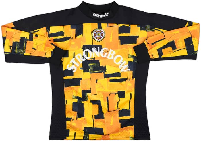 1997-98 Hearts GK Shirt - 8/10 - (L.Boys)