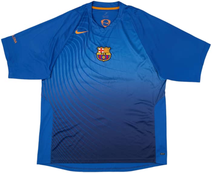 2006-07 Barcelona Nike Training Shirt - 8/10 - (XL)