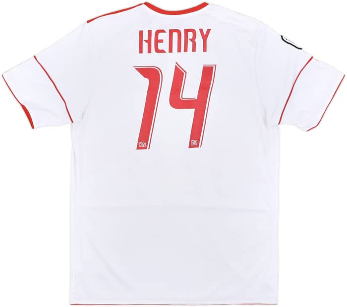 2010 New York Red Bulls Home Shirt Henry #14 - 7/10 - (XL.Boys)