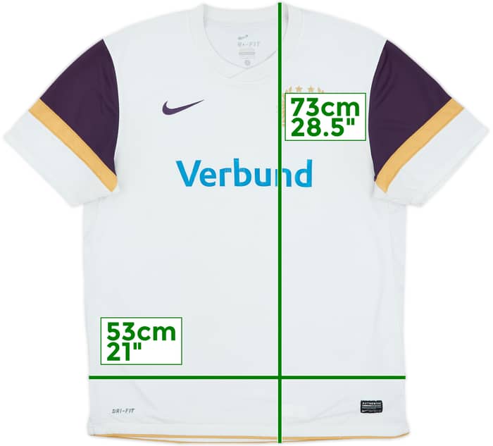 2010-11 Austria Vienna Away Shirt - 5/10 - (L)