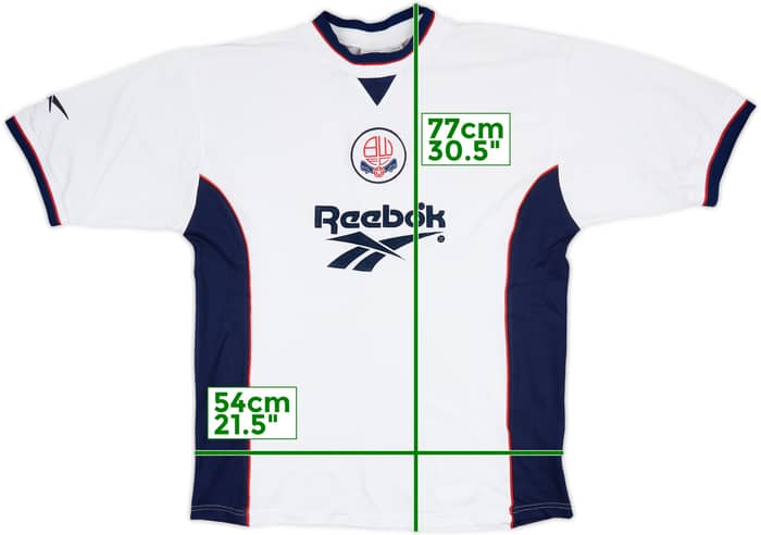 1997-98 Bolton Home Shirt - 7/10 - (L)