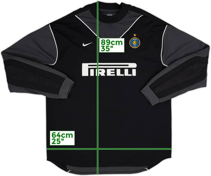 2003-04 Inter Milan GK Shirt - 6/10 - (XXL)