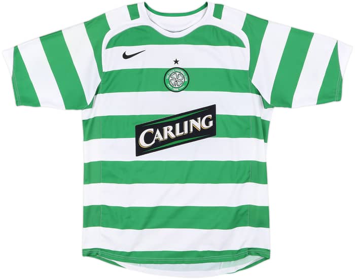 2005-07 Celtic Home Shirt Keane #16 - 5/10 - (M)