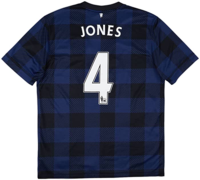 2013-14 Manchester United Away Shirt Jones #4 - 6/10 - (L)