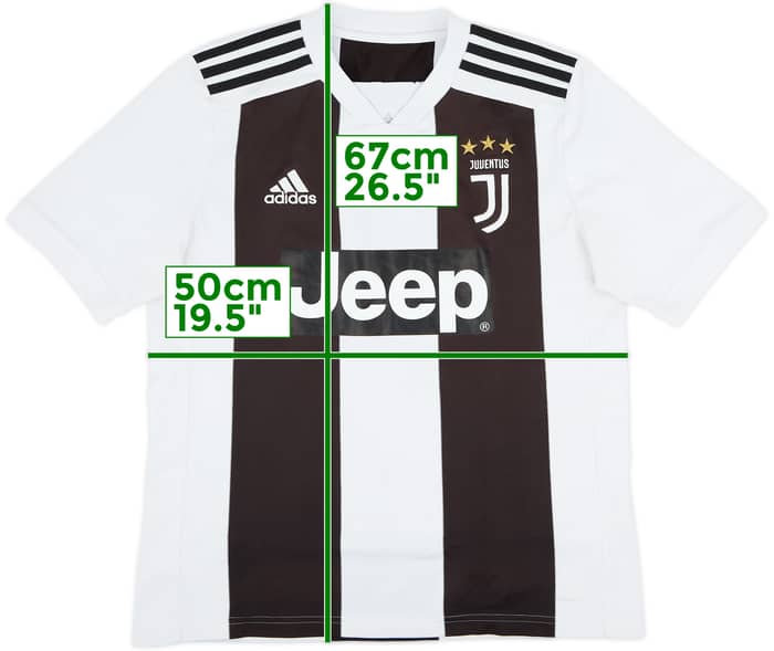 2018-19 Juventus Home Shirt - 7/10 - (XL.Boys)
