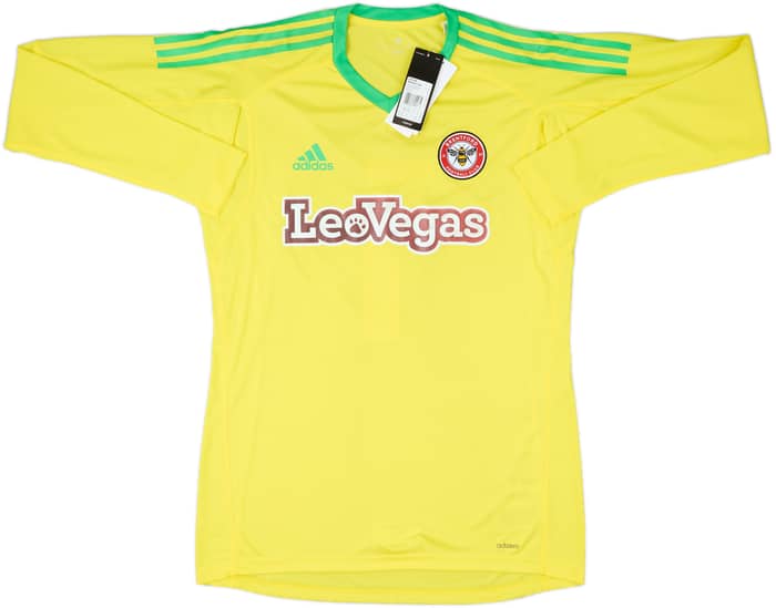 2017-18 Brentford GK Shirt Bentley #1 (M)