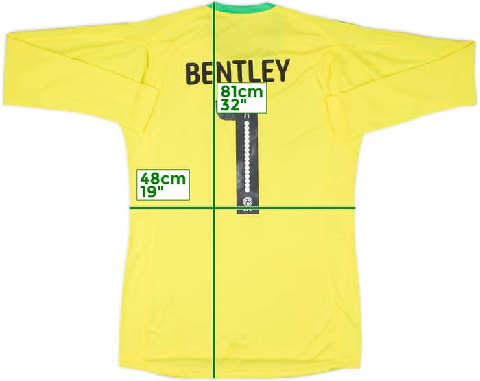 2017-18 Brentford GK Shirt Bentley #1 (M)