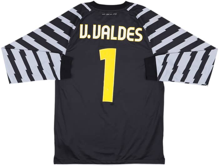2010-11 Barcelona GK Shirt V.Valdes #1- 5/10 - (M)