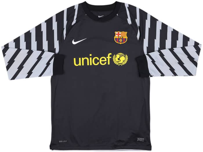 2010-11 Barcelona GK Shirt V.Valdes #1- 5/10 - (M)